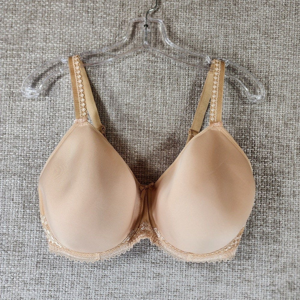 Fantasie‎ FL2024 Rebecca Molded Underwired Full Cup Bra Womens 36I Beige Lace